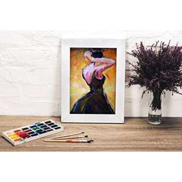 Heavyweight White Cardstock, Thick Paper 100 Sheets (110 lb Cover = 200lb Text = 300 GSM) 8.5 x 11 inches for Arts and Craft, Drawing, DIY Projects