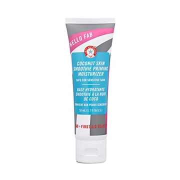 First Aid Beauty - Hello FAB: Coconut Skin Smoothie Priming Moisturizer, 2-in-1 Hydrating Moisturize...