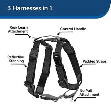 PetSafe 3 in 1 Adjustable Dog Harness - Control & Comfort