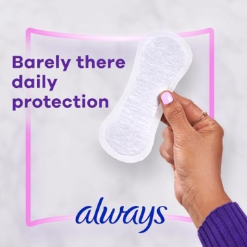 Always Thin Daily Panty Liners Light Absorbency Unscented