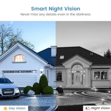 SUNNYJANE 1080p Wireless Video Doorbell with AI Detection