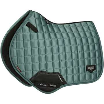 LeMieux Close Contact Loire Classic Square Saddle Pad - English Saddle Pads for Horses - Equestrian ...