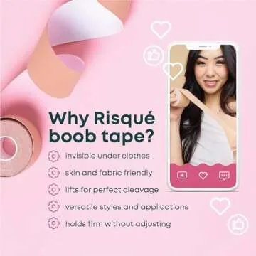 Athletic Boob Tape Kit - Ultimate Support for Breast Lift & Shape