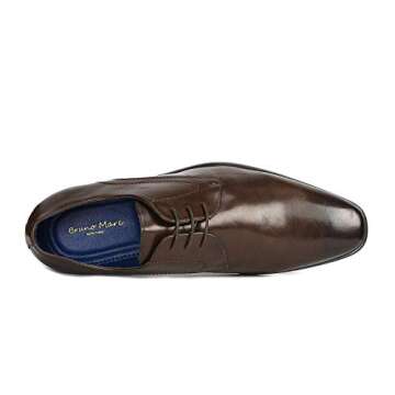Bruno Marc Men's HUTCHINGSON_5 Brown Dress Shoes Size 13 M US