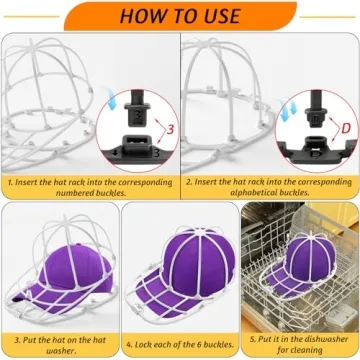 Hat Washers Cap Washers for Machine Wash Cleaning