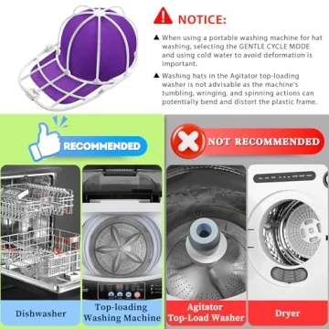 Hat Washers Cap Washers for Machine Wash Cleaning
