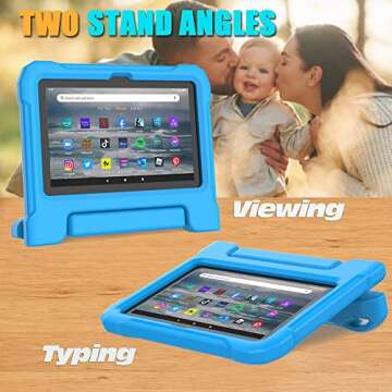 Durable Fire 7 Tablet Case for Kids - Shockproof & Lightweight