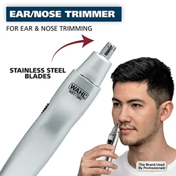 Wahl Precision Nose Hair Trimmer with Interchangeable Heads