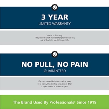 Wahl Precision Nose Hair Trimmer with Interchangeable Heads