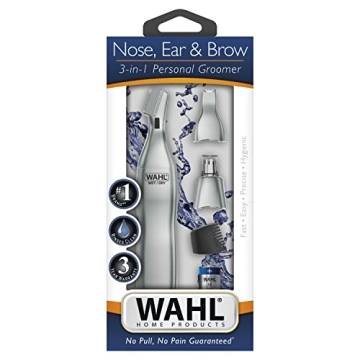 Wahl Precision Nose Hair Trimmer with Interchangeable Heads
