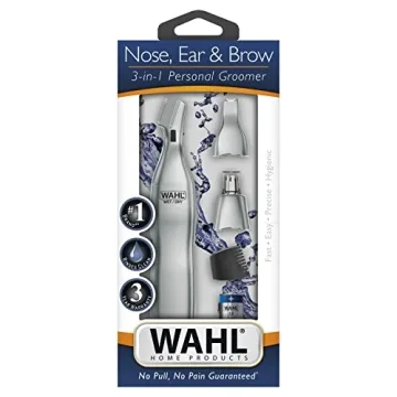 Wahl Precision Nose Hair Trimmer with Interchangeable Heads
