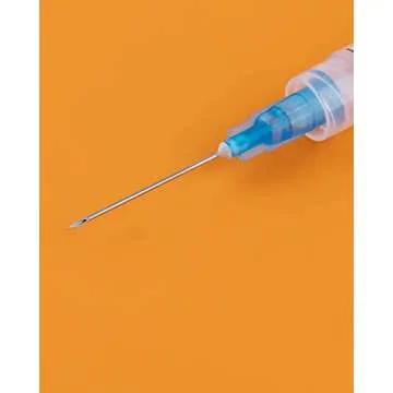 2.5ml Disposable luer lock Syringe with 23G/1Inch Needle, Individual Package (20)
