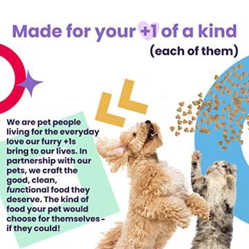 I AND LOVE AND YOU Nude Super Food Dry Dog Food - Salmon + Whitefish - Prebiotic + Probiotic, Grain Free, Real Meat, No Fillers, 23lb Bag