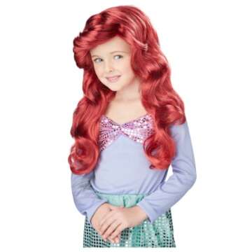 California Costumes, Lil' Mermaid Wig