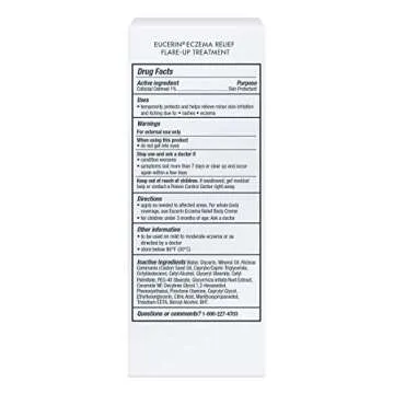 Eucerin Eczema Relief Flare-up Treatment - Provides Immediate Relief for Eczema-Prone Skin - 2 oz. Tube