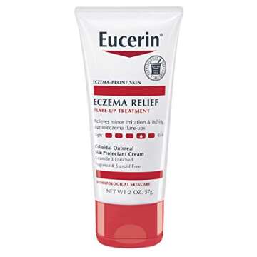 Eucerin Eczema Relief Flare-up Treatment - Provides Immediate Relief for Eczema-Prone Skin - 2 oz. Tube