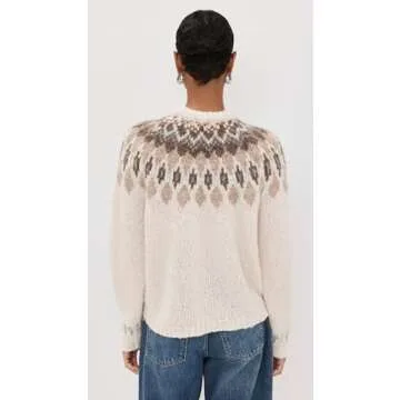 Splendid Women's Noelle Fair Isle Sweater, Stylish Knitwear