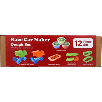 Eco-Friendly Green Toys Race Car Maker Dough Set