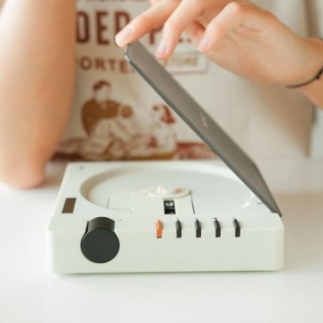syitren R300 Portable Bluetooth CD Player - Retro Style
