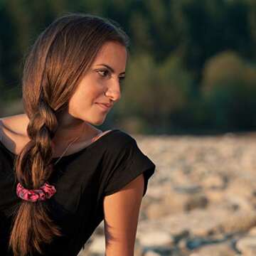 Ondder 6 Pack Leopard Scrunchies - Chic Hair Accessories for Women