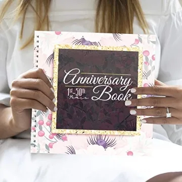 Hardcover Anniversary Memory Book For Couples' Love