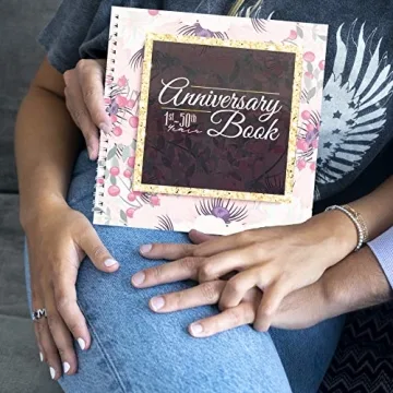 Hardcover Anniversary Memory Book For Couples' Love