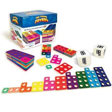 Junior Learning Ten Frame Towers Board Games for Effective Phonics Learning