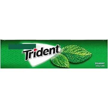 Trident Spearmint Sugar Free Gum - 12 Packs