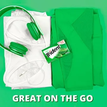 Trident Spearmint Sugar Free Gum - 12 Packs