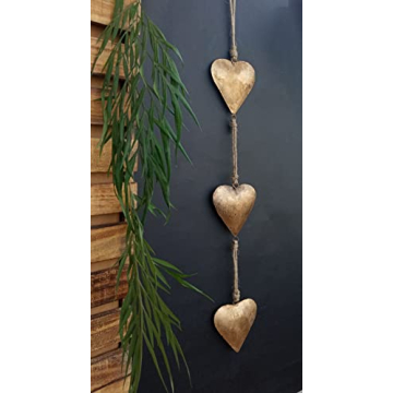 Rustic Heart Wall Hanging Art for Elegant Home Decor