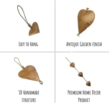 Rustic Heart Wall Hanging Art for Elegant Home Decor