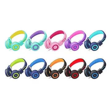Durable ELECDER i37 Kids Adjustable Headphones for All Ages