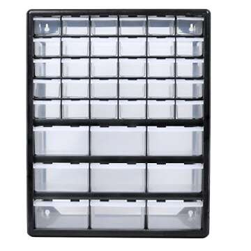 Greenpro Screw Organizer and Hardware Organizer, Wall Mount Hardware and Craft Storage, Cabinet Drawer Organizer