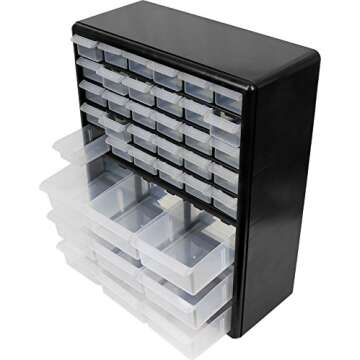 Greenpro Screw Organizer and Hardware Organizer, Wall Mount Hardware and Craft Storage, Cabinet Drawer Organizer