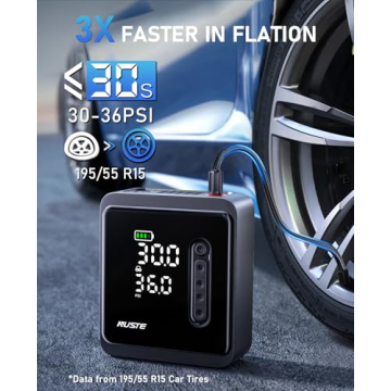 150PSI Portable Tire Inflator & Air Compressor