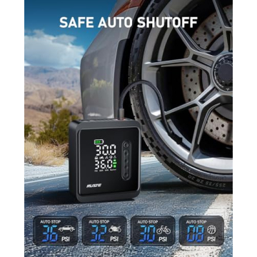 150PSI Portable Tire Inflator & Air Compressor