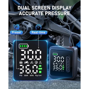 150PSI Portable Tire Inflator & Air Compressor