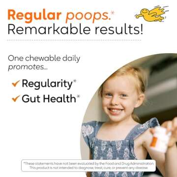 BioGaia Protectis Kids | Probiotic for Ages 3+ | Eases Occasional Digestive Issues & Promotes Regularity | Allergen, Dairy, Soy & Gluten Free | Backed by 30 Years of Research | 30 Day Supply