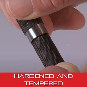 Starrett Steel Center Punch for Precise Drilling