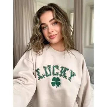 Personalized St. Patrick's Day Sweatshirt - Custom Lucky