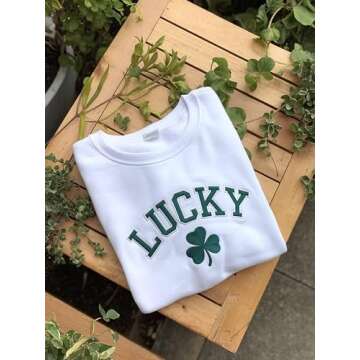 Personalized St. Patrick's Day Sweatshirt - Custom Lucky