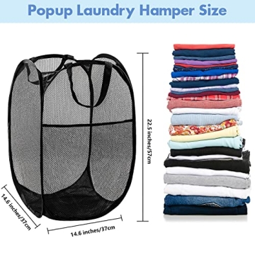 Stylish Pop Up Hamper for Convenient Laundry Storage