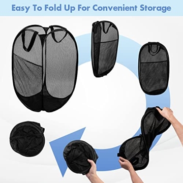 Stylish Pop Up Hamper for Convenient Laundry Storage