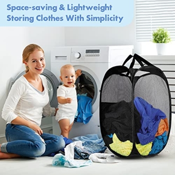 Stylish Pop Up Hamper for Convenient Laundry Storage