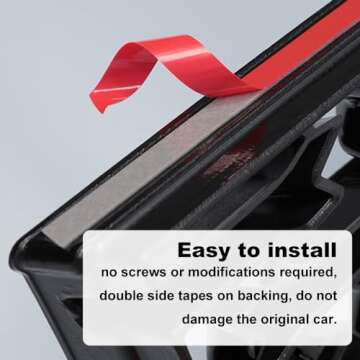 Sporacingrts Front Grill Mesh Inserts - Premium Exterior Accessories Compatible with 2023-2024 Mazda CX-50 - ABS Material, Set of 2 (Compatible with 2023 CX-50 Grills)