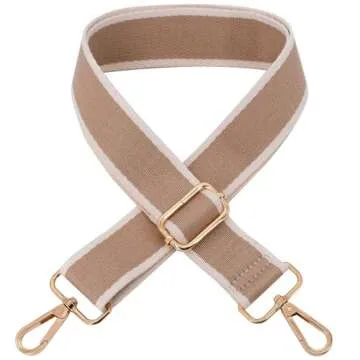 ROYGBCP Adjustable Purse Strap Bag Shoulder Strap Replacement Crossbody Canvas Bag Handbag Purses for Unisex thick crossbody strap replacement