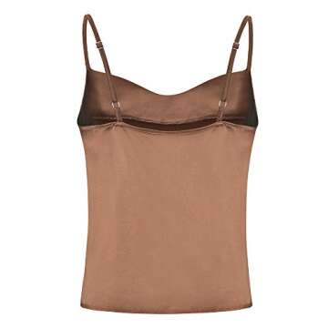 Womens Silk Spaghetti Strap Camisole for Ultimate Style