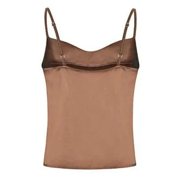 Womens Silk Spaghetti Strap Camisole for Ultimate Style