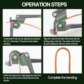 Super Stars Tubing Bender for HVAC and DIY Projects