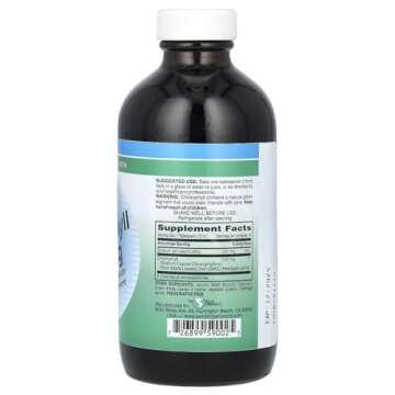 World Organic - Chlorophyll Liquid 100mg, 8 oz liquid